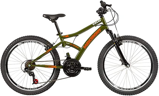 Bicicleta Aro 24 Caloi Max Front Verde 1