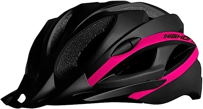 Capacete Ciclismo High One Win com Pisca Led Bicicleta Mtb Speed