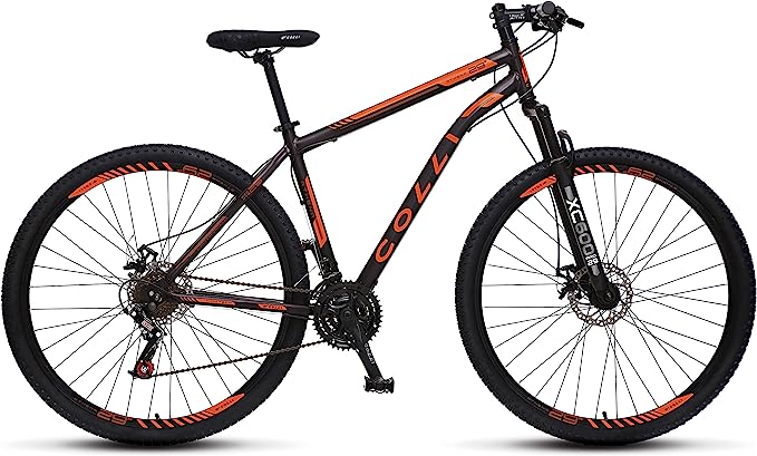 Colli Bike Bicicleta Athena Aro 29 Freios a Disco Dianteiro e Traseiro 36 Raias 21 Marchas Suspensao Dianteira