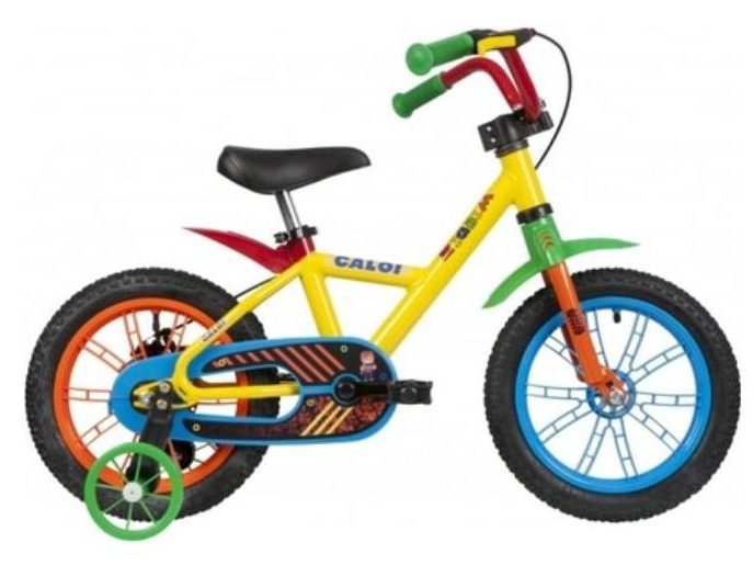 Bicicleta Caloi Zigbim Aro 14 Nathor Multicor edited 2