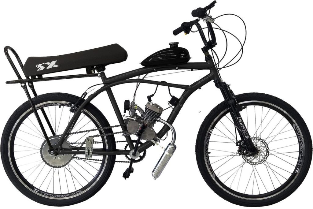 Bicicleta Motorizada 100cc Coroa 52 Fr Disk 3