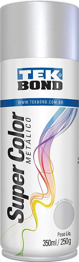 Tinta Aerossol Prata Metalica 350ml